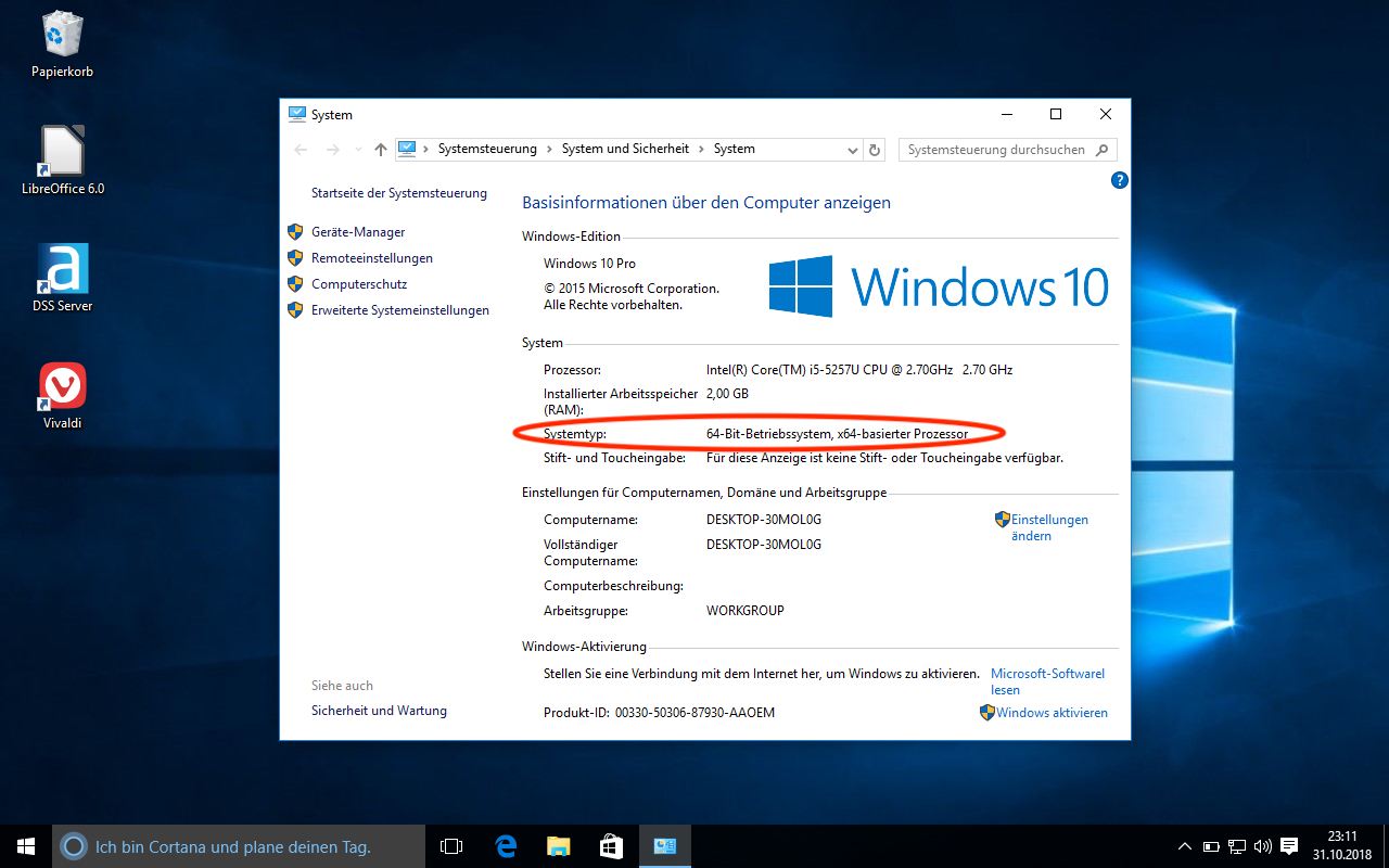 Systemvoraussetzungen Windows 7